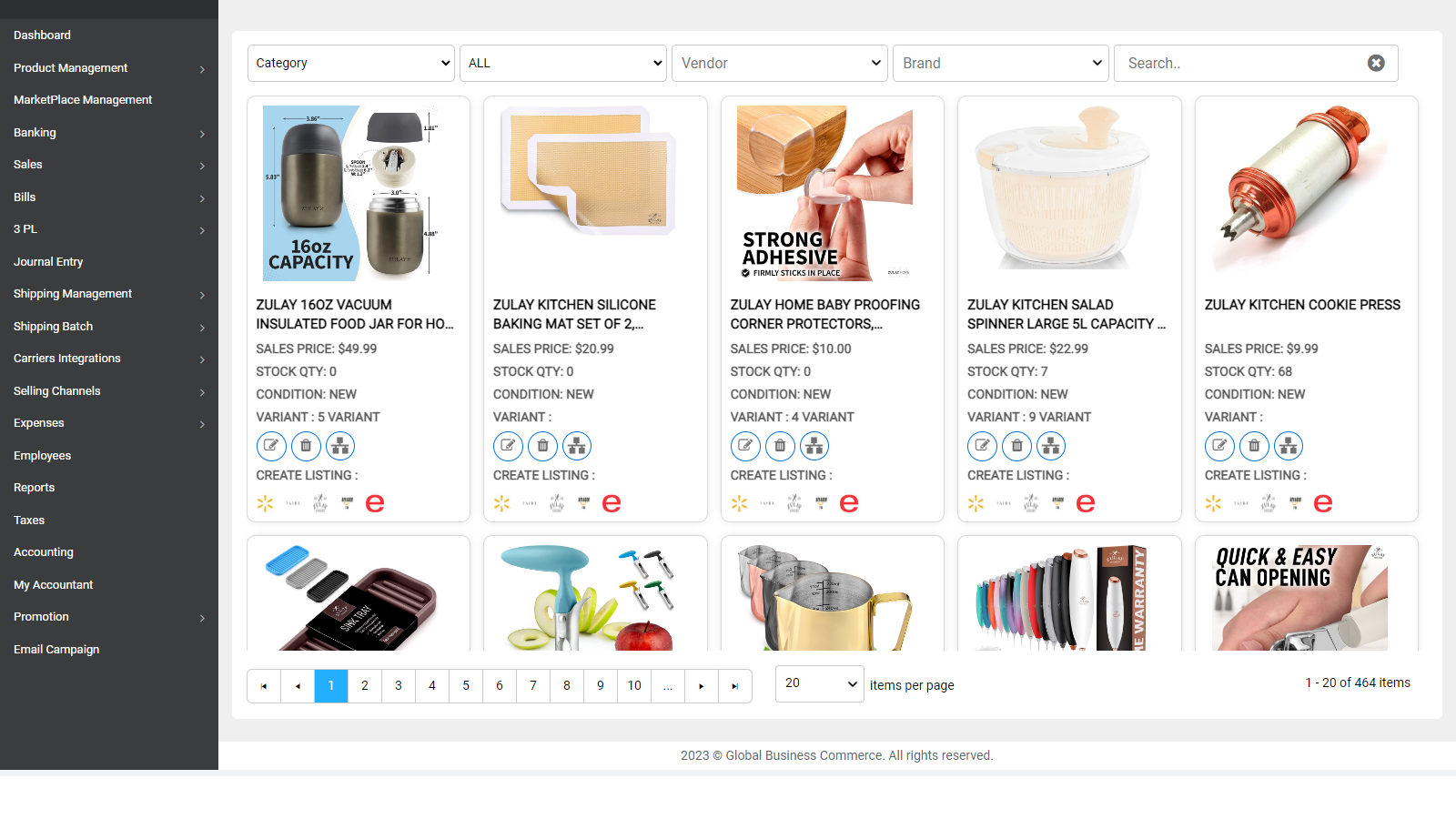 screenshot of Willow Commerce